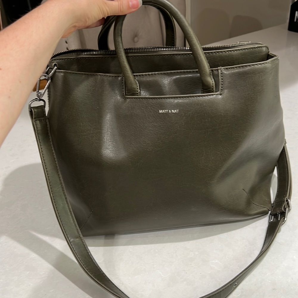 Matt & Nat Green Bag